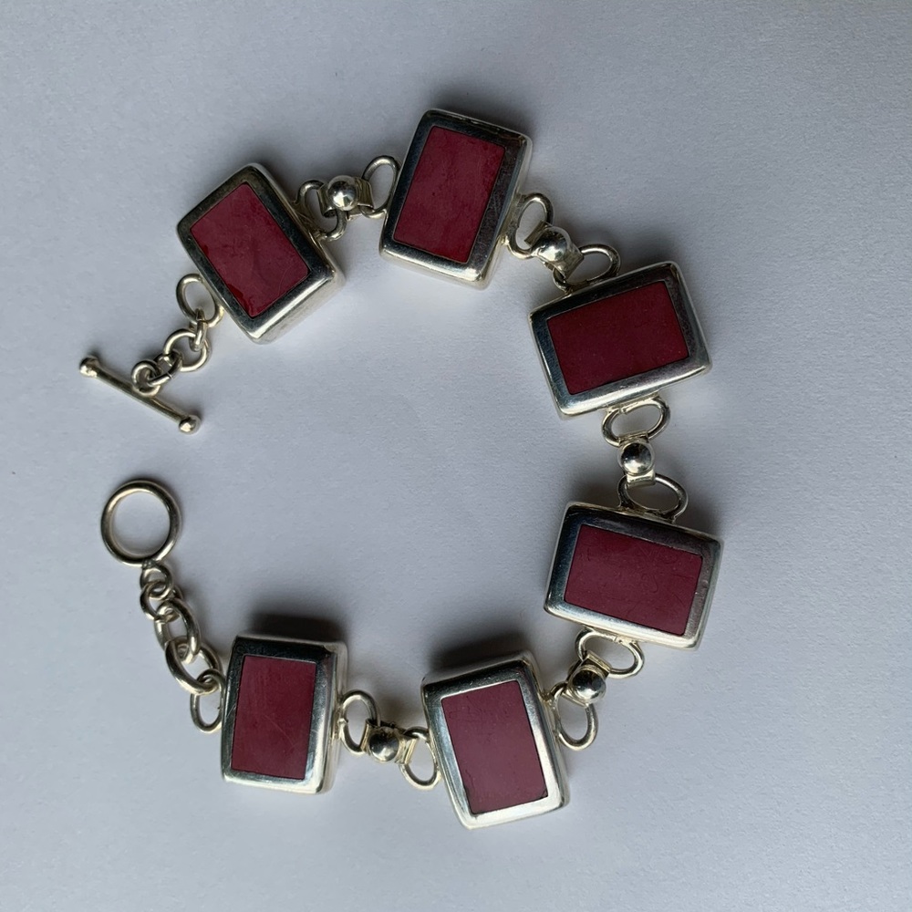 Reversible Silver Bracelet - image 2